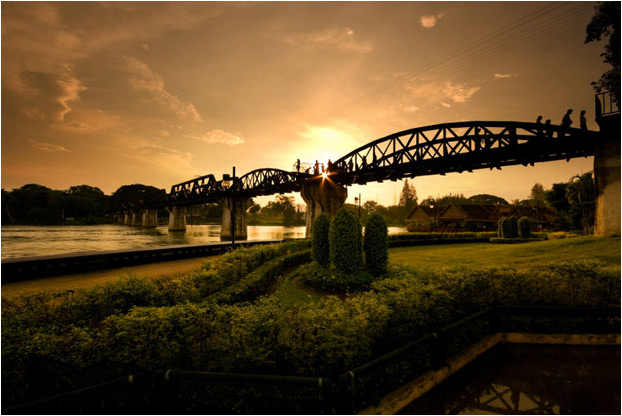 Bridge Over The River Kwai - Kanchanaburi, Thailand